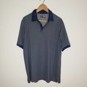 Callaway Opti Dri Blue Golf Shirt Size L